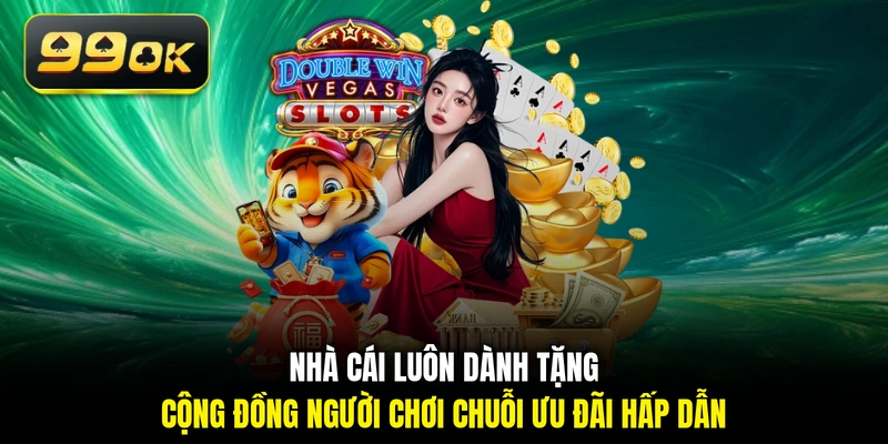 Nhà cái luôn dành tặng cộng đồng người chơi chuỗi ưu đãi hấp dẫn